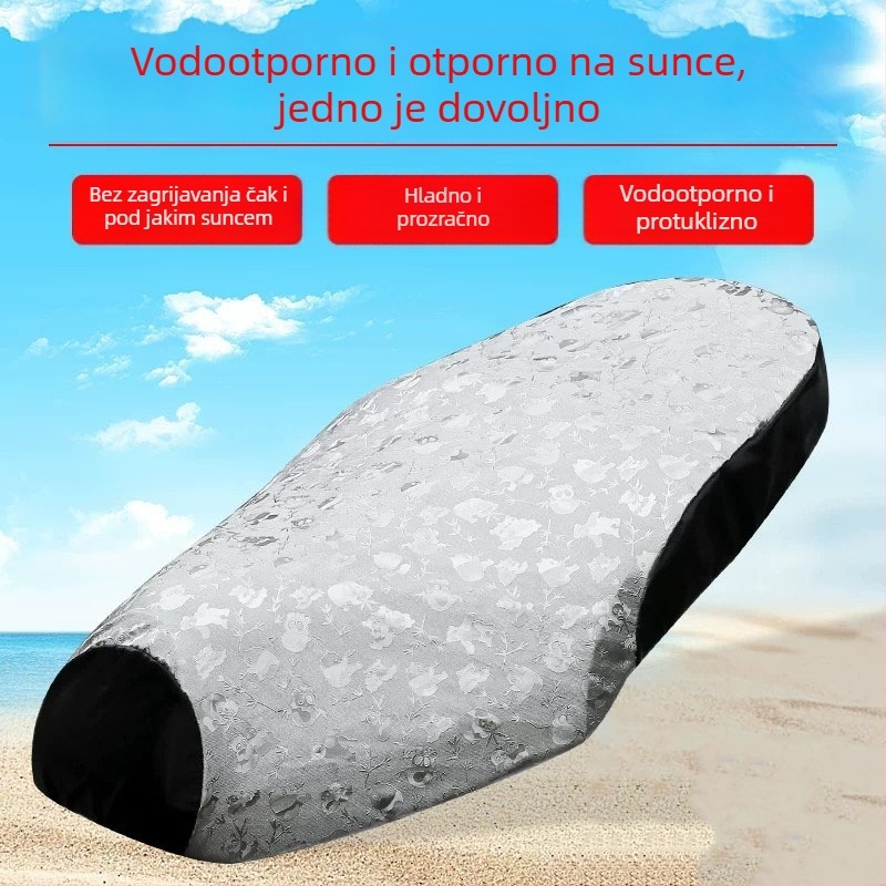 Kožna navlaka za sjedalo za električne skutere, debela, vodootporna, UV zaštita, toplinska izolacija, za sve sezone