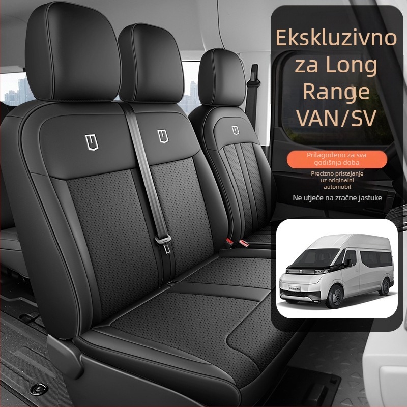 Geely 24–26 modeli Long Range Super Van komplet navlaka sjedala za prednje i stražnje sjedalice, verzija za teretno vozilo, SV nove energetske jastuke