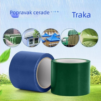 Vodootporna navlaka za kamionsku platnu, traka za popravak za uljnu platnu, tkanina za sjenilo, vodootporna i otporno na habanje