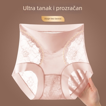 Čipkaste gaćice visokog struka za žene, podizanje zadnjice i oblikovanje abdomena, 2026 novi model