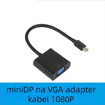 Mini DisplayPort na VGA kabel