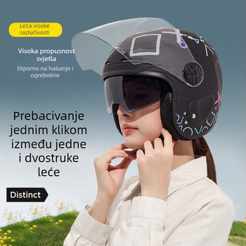 Unisex kaciga za električna vozila za jesen i zimu – zimsku zaštitu kacige za električne bicikle/motocikle, 3C certificirano
