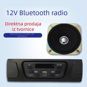 Bluetooth MP3 auto-radio za električni tricikl 12V