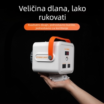 COB LED rasvjeta za studio i livestream, pozadinsko osvjetljenje za unutarnje snimanje, podesiva boja 2500K–9900K, 150W