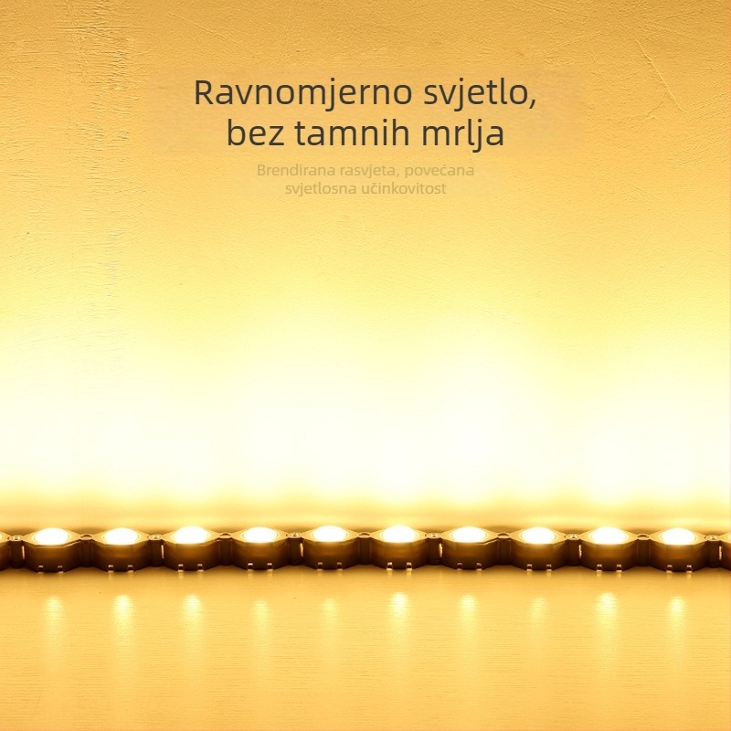 LED fleksibilno linearno svjetlo za parkove i dvorišta, vodootporan vanjski zidni rasvjetni element za površinsku ugradnju