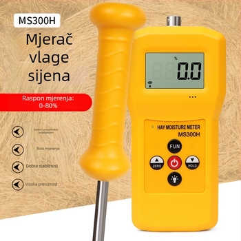 MS300H Visoko precizan mjerač vlage za stočnu travu s dugim iglama