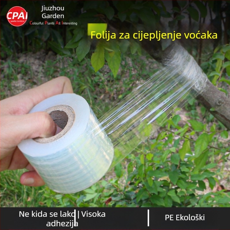 PE film za cijepanje voćaka, samoljepivi omotački film i rastezljivi film za pakiranje