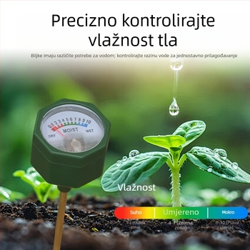 Senzor vlage tla, tester hranjivih tvari i nadzor gnojiva