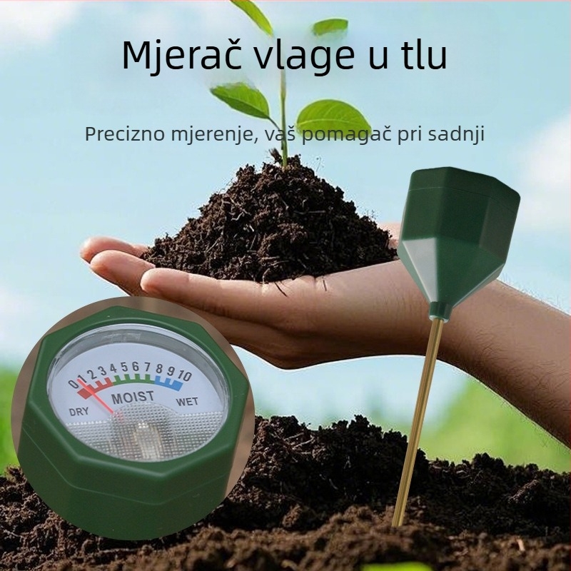 Senzor vlage tla, tester hranjivih tvari i nadzor gnojiva