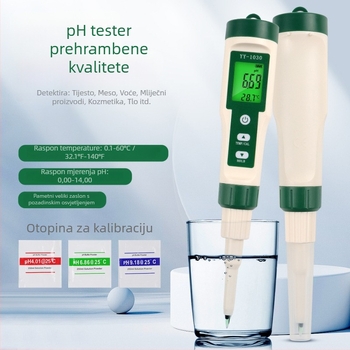 YY-1030 Digitalni pH mjerač za hranu – testiranje tijesta, mesa i otopina