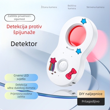 Detektor skrivenih kamera u hotelu s infracrvenom skeniranjem