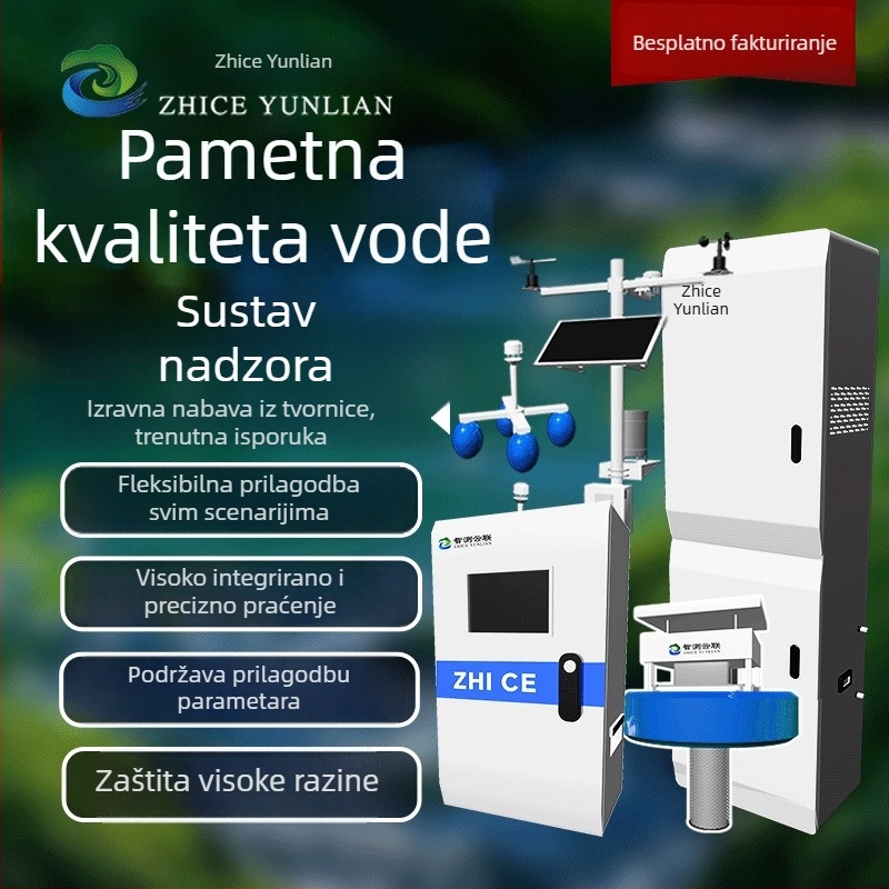 Oprema za praćenje kvalitete vode u akvakulturi, sustav za praćenje kvalitete vode u realnom vremenu, inteligentni analizator kvalitete vode