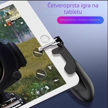 H11 kontroler za tablet s šest prstiju, fizički metalni gumbi i integrirani držač za PUBG
