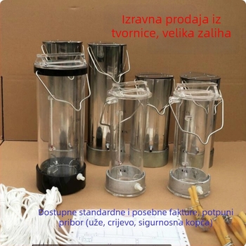 Kolektor za uzimanje uzoraka vode od debelog nehrđajućeg čelika, za duboke vode i otpadne vode, zapremine 0,5 L, 1 L, 2 L, 3 L, 5 L