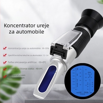 Hazfull Hz-3t prizma refraktometar za sadržaj šećera, slad, točku zamrzavanja antifriza za automobil, salinitet juha i morske vode, sadržaj alkohola i testiranje piva