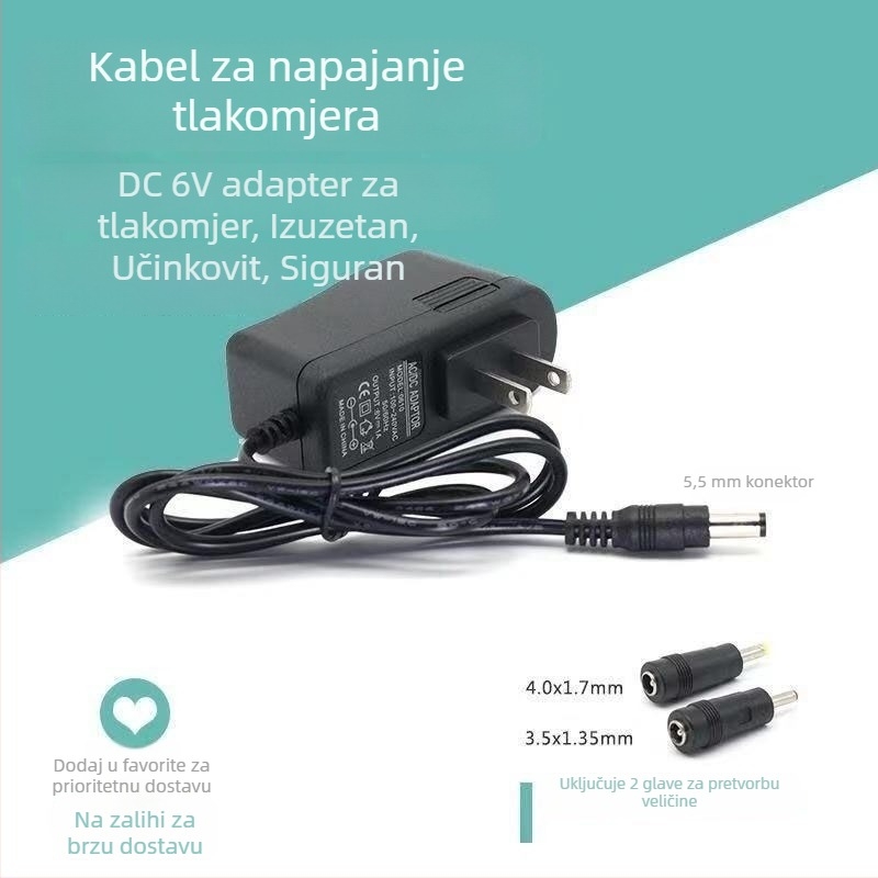 6V napajanje za elektronički monitor krvnog tlaka