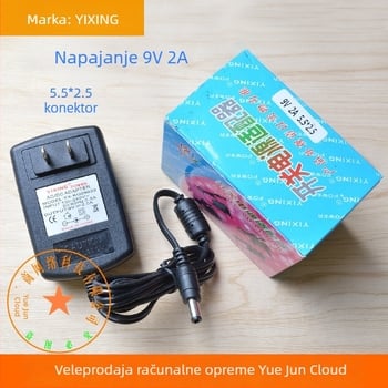 YIXING 9V2A napajanje Turtle 5,5×2,5 mm sučelje