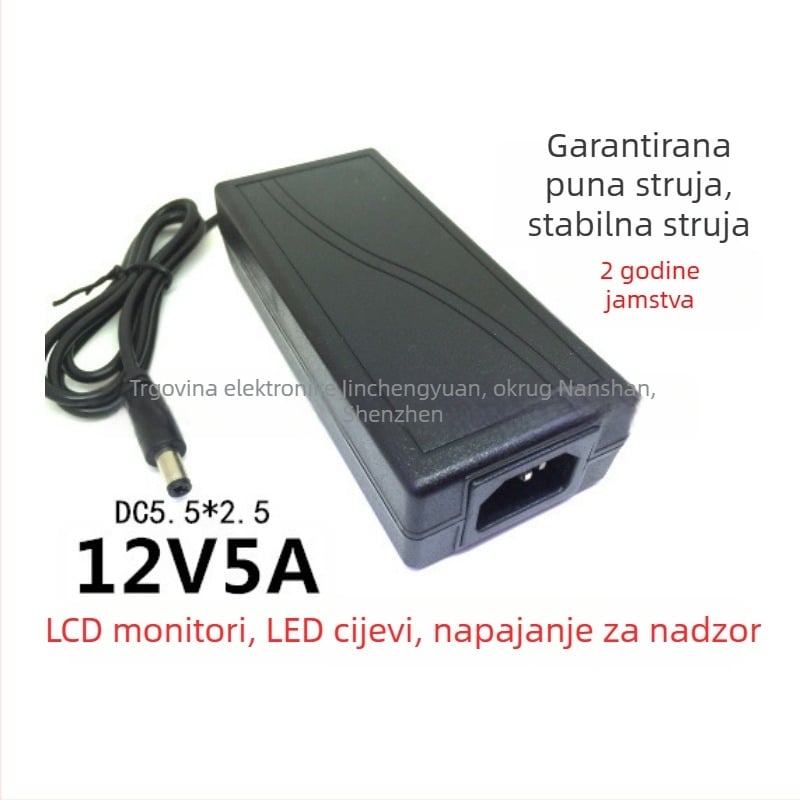 Napajanje za LED traku 12V 5A, adapter za LED trake 5050/5630
