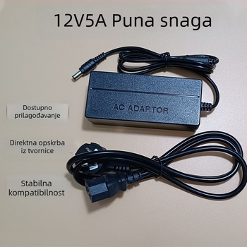 12V 5A napajanje za monitor, LED traku i motor