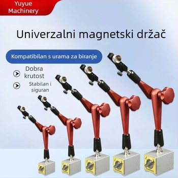 Hidraulična univerzalna magnetska osnova za precizne mjerni instrumente, držač s višestrukim kutnim stezanjem u laboratoriju za mehaničku obradu