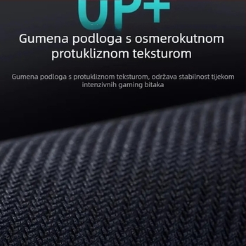 ArtisanFX Zero velika podloga za miša s finom mikroflis površinom, anti-klizna, za FPS igre i ured