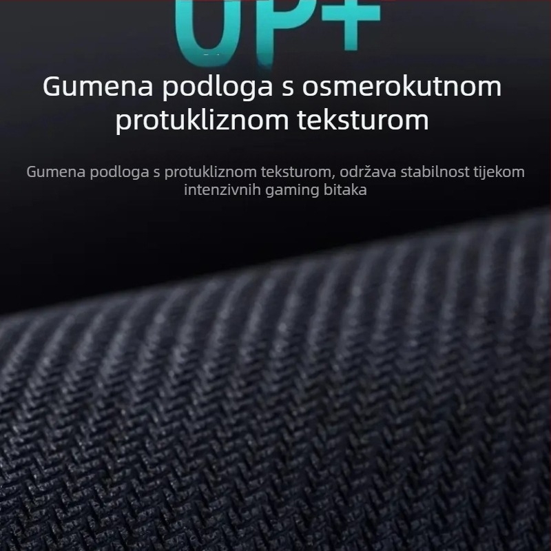 ArtisanFX Zero velika podloga za miša s finom mikroflis površinom, anti-klizna, za FPS igre i ured