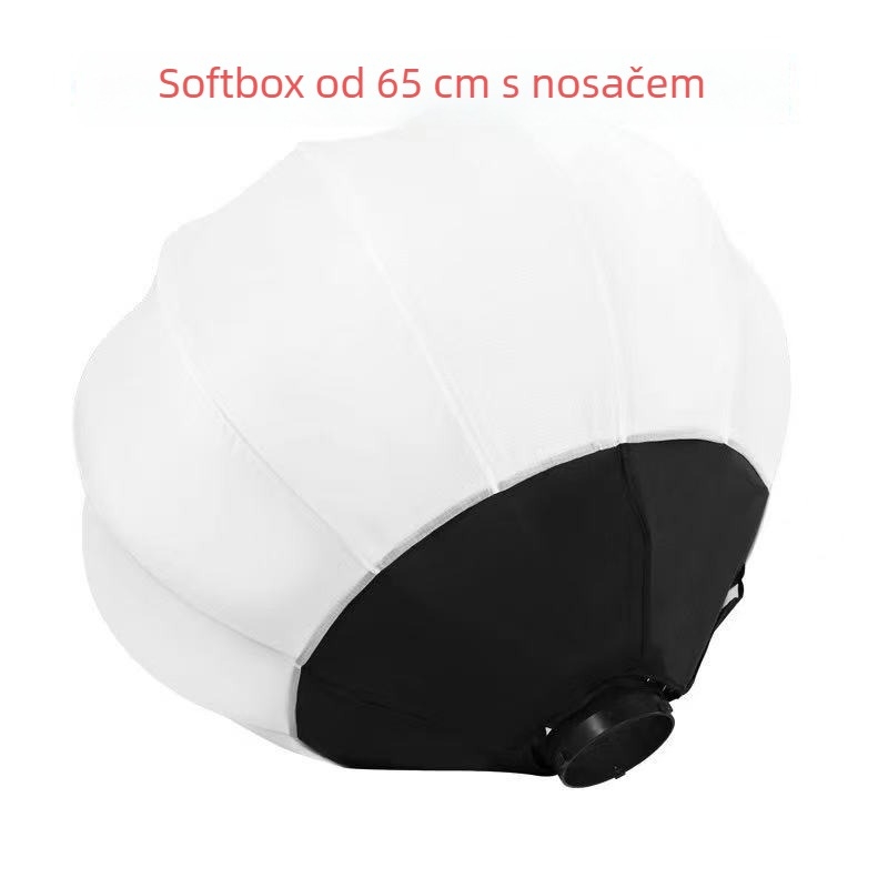 65 cm sferni difuzor mekog svjetla za fotografiranje, lampica za popunjavanje, softbox oprema, karbonska vlakna