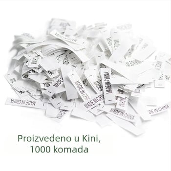 Etiketa za pranje, izrezana 3,8 × 1 cm, 5000 kom./pak.