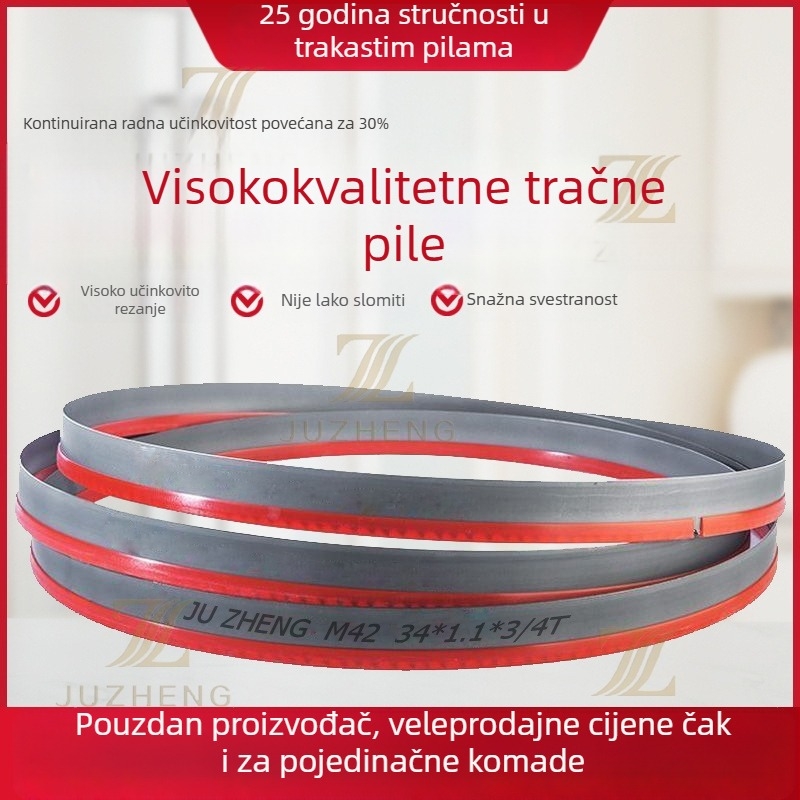 M42 bimetalna tračna pila za rezanje metala, model 4115, za okrugle čelične profile