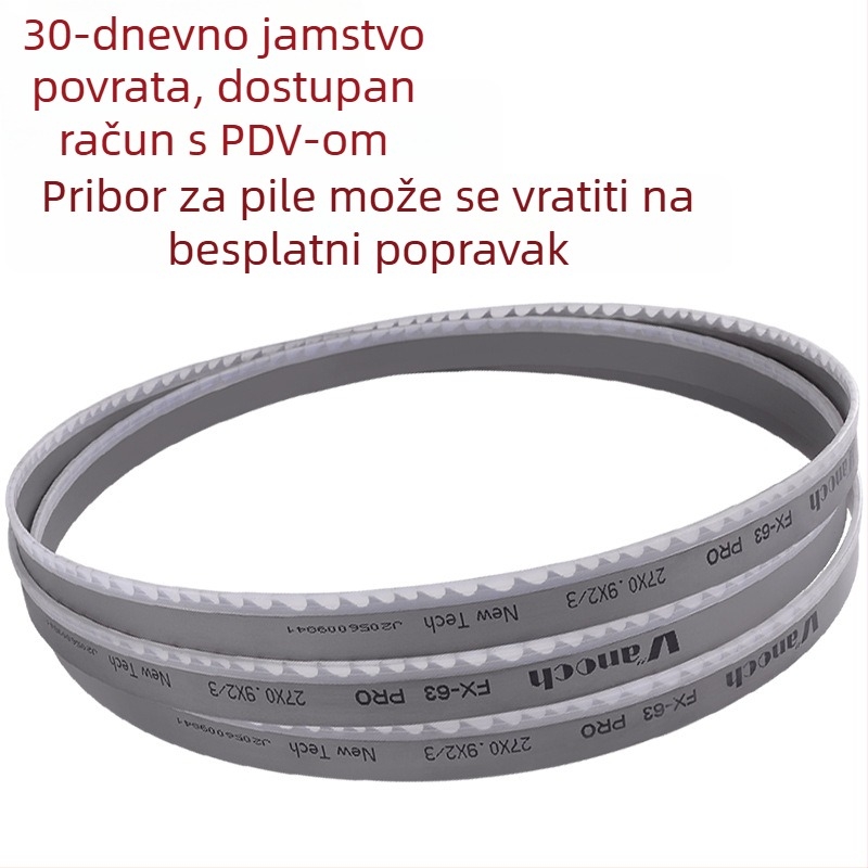 Huoxian M42 dvometalna tračna pila za rezanje metala, model 3505, za armaturu, nehrđajući čelik i kalupni čelik 4115