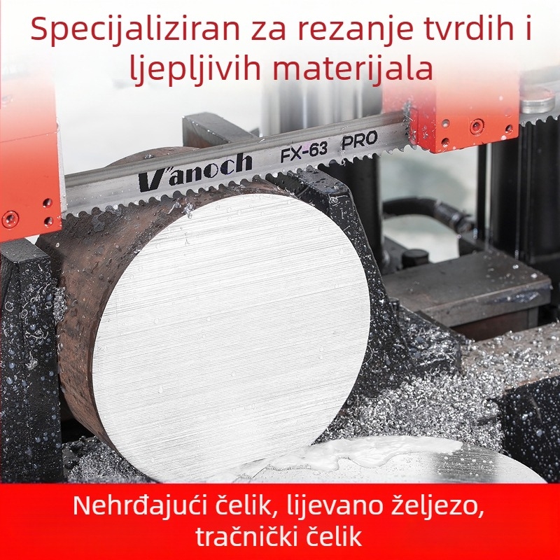 Huoxian M42 dvometalna tračna pila za rezanje metala, model 3505, za armaturu, nehrđajući čelik i kalupni čelik 4115