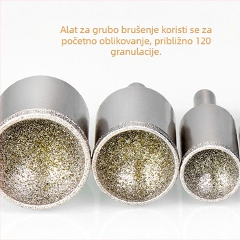 Glava za brušenje jade perli s dijamentnim premazom za završnu obradu i poliranje — Nest Bead