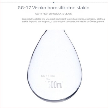 Shuniu azotna kolba, Kai stil, običan i standardan otvor, 100/250/500/1000 ml