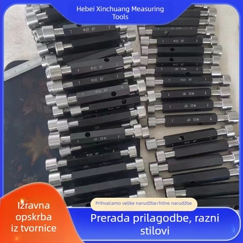 Metrički navojni kalibri M0.8–M200, preciznost 6H, Go/No-Go, glatki navoj
