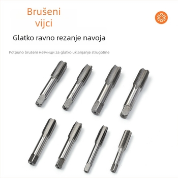 16-dijelni metriki taps i matice set u Blow-Mold kućištu