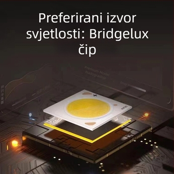 LED spot svjetlo s anti‑sjajem, zidno osvjetljenje tip wash za dnevni boravak