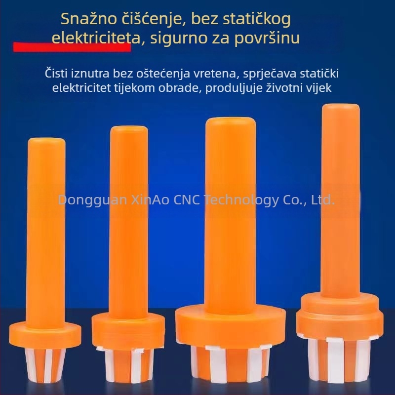 CNC vretena šip BT30/40/50 za CNC centar obrade, vunena četka, HSK63 držač alata i dodaci stroja