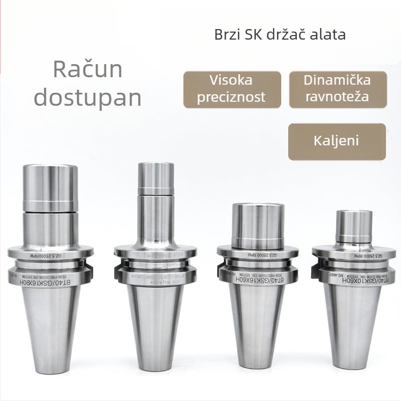 CNC držač alata BT40-SK10/BT30-SK10 SK16 SK06 SK13 SK20 – visoka preciznost, velika brzina, bez otpora zraka