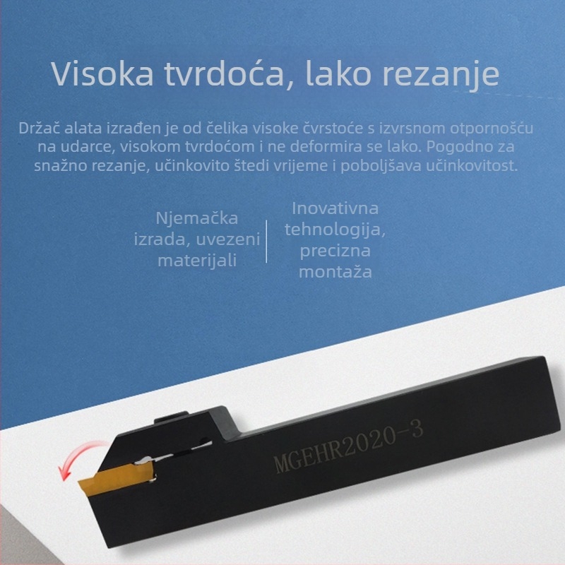 Vanjski alat za kanale i držač MGEHR2020/1616/2525/1212-1.5-2.5-3-4-5