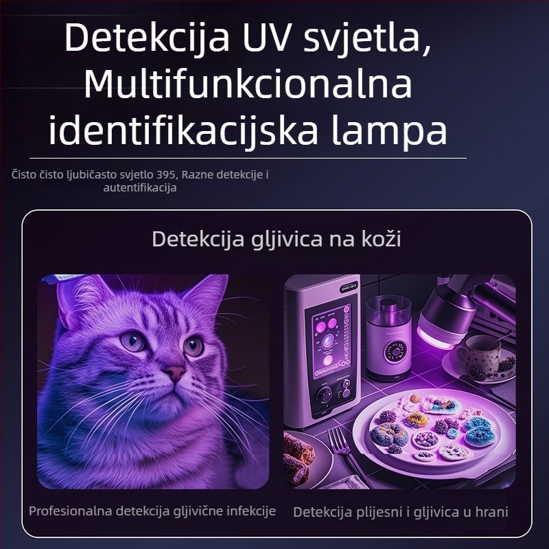 Gale LED vanjska svjetiljka za hitne slučajeve i patrolu, ultraduga autonomija baterije, velika kapaciteta, punjiva laserska jaka svjetlost