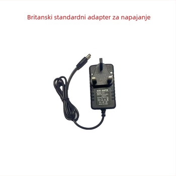 Napajanje britanskog standarda, tro-pinski utikač, izlazi 3V, 5V, 6V, 9V, 12V, 24V, 1–3A