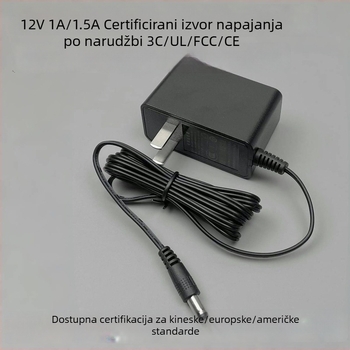 Napajanje 12V 1A za set-top kutiju, male kućne elektroničke uređaje i LED rasvjetu, nadzorni adapter, američki standard