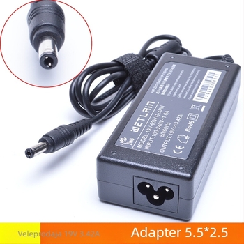 Laptop napajanje 19V 3.42A s kabelom za punjenje 5.5/2.5/1.7 mm