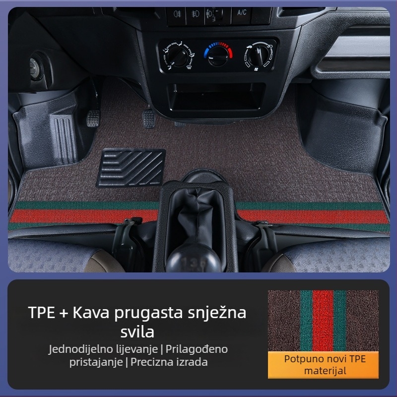 TPE automobilske podne prostirke za Wuling Zhiguang 6376/6388/6389 Rongguang/Hongguang V