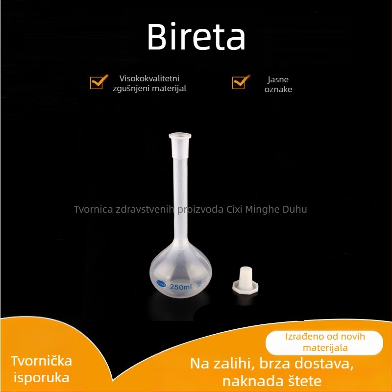 25 ml PP plastična volumetrička kolba za laboratorij