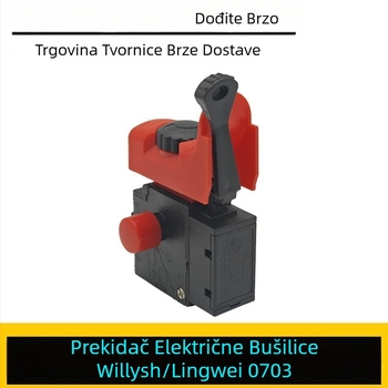 Lingwei 0703 ručni prekidač za bušilicu – Weilishi dodatak za električnu bušilicu
