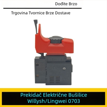 Lingwei 0703 ručni prekidač za bušilicu – Weilishi dodatak za električnu bušilicu