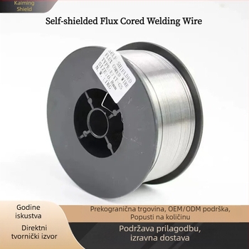 E71T-GS bez plina flux-core žica za zavarivanje, prijenosna, Ø0,8 mm, 1 kg ili 5 kg, za kućnu upotrebu