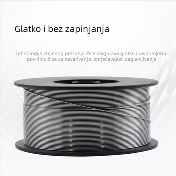 E71T-GS bez plina flux-core žica za zavarivanje, prijenosna, Ø0,8 mm, 1 kg ili 5 kg, za kućnu upotrebu