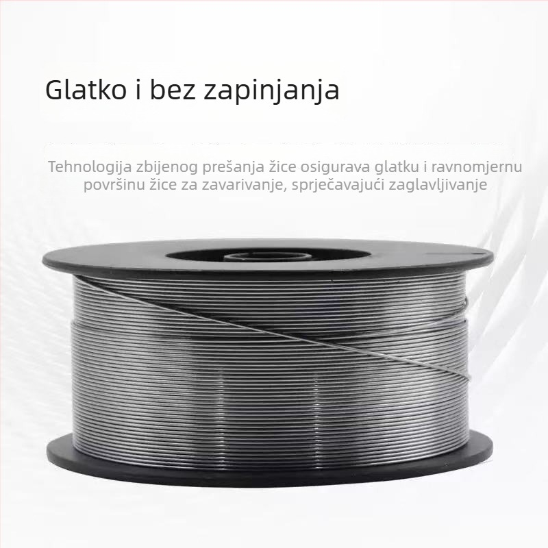 E71T-GS bez plina flux-core žica za zavarivanje, prijenosna, Ø0,8 mm, 1 kg ili 5 kg, za kućnu upotrebu